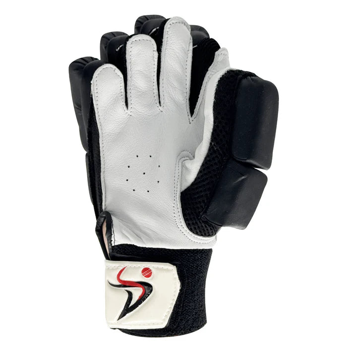 DS 1.3 Junior-Handschuhe Schwarz – Versand europaweit möglich – Cricketer Point – Germany #1 Cricket Store