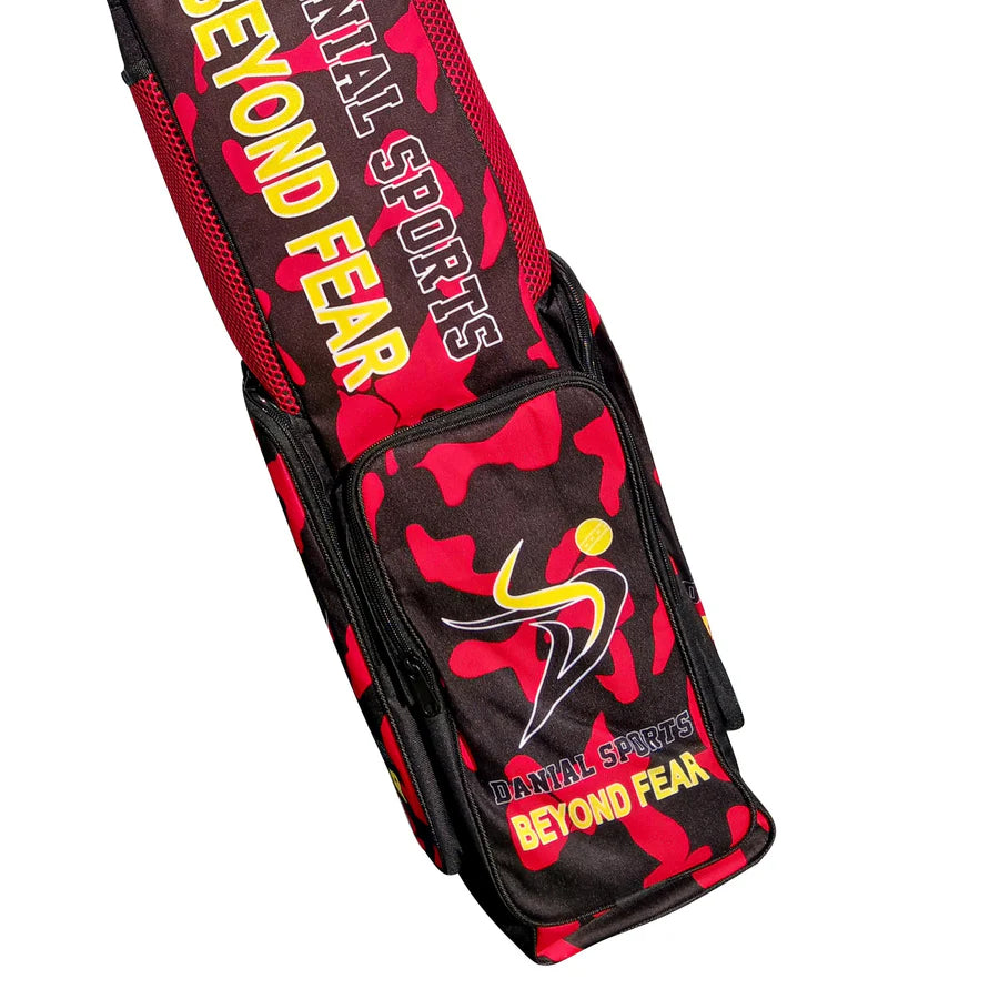 Protective DS 1.0 Cricket Bat Cover with zip closure for secure bat storage.
