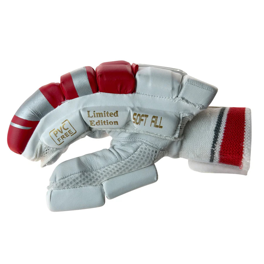Side profile of DS 1.1 L.E Limited Edition cricket gloves