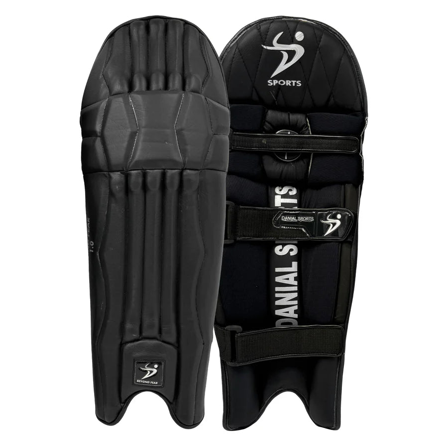 DS T/20 Cricket Batting Pads Black