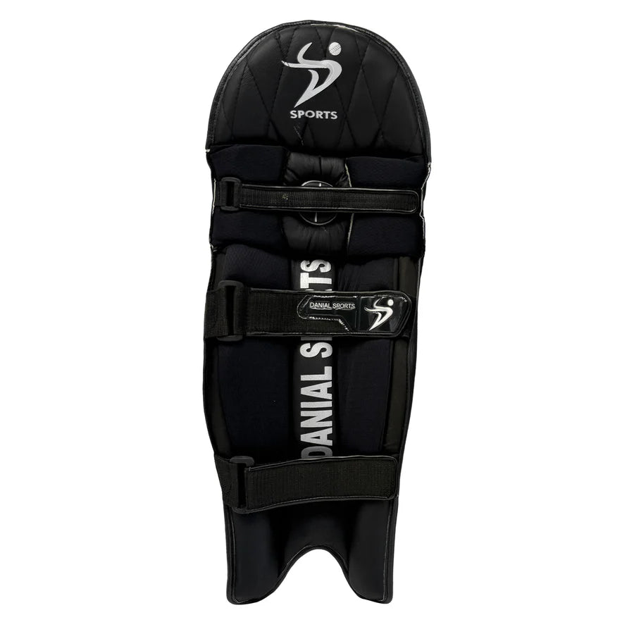 DS T/20 Cricket Batting Pads Black