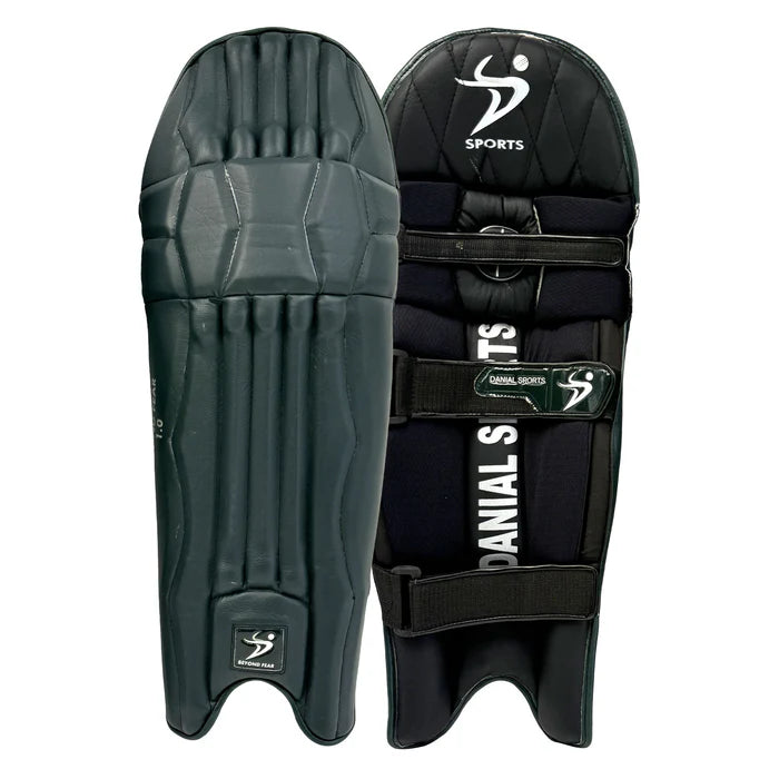 DS T/20 Cricket Batting Pads Green