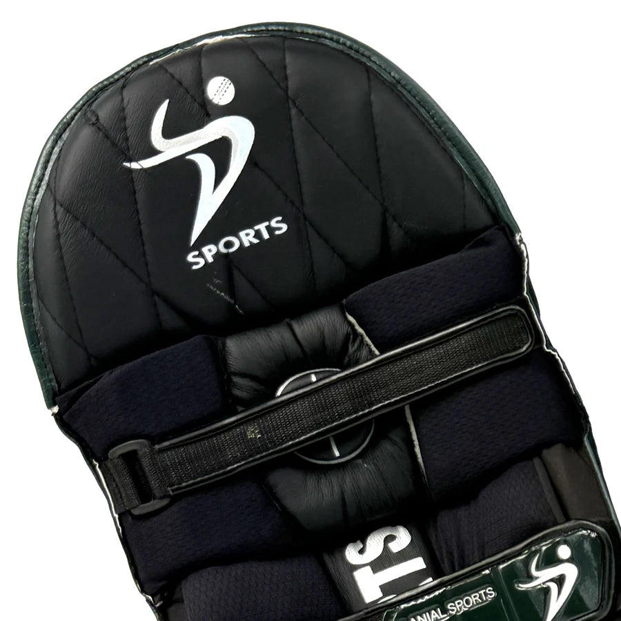 DS T/20 Cricket Batting Pads Green