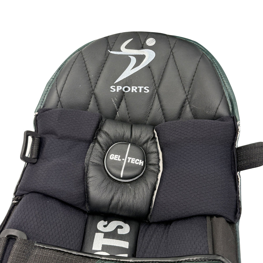 DS T/20 Cricket Batting Pads Green