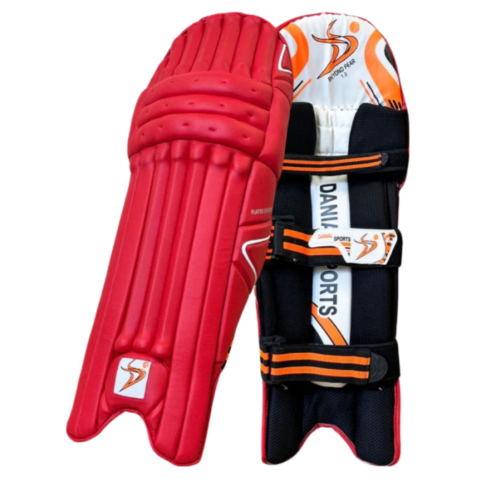 DS Red Cricket Batting Pads Adult