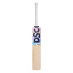 The DSC Condor Glider cricket bat in a player's stance, showcasing its ready-to-play presence.