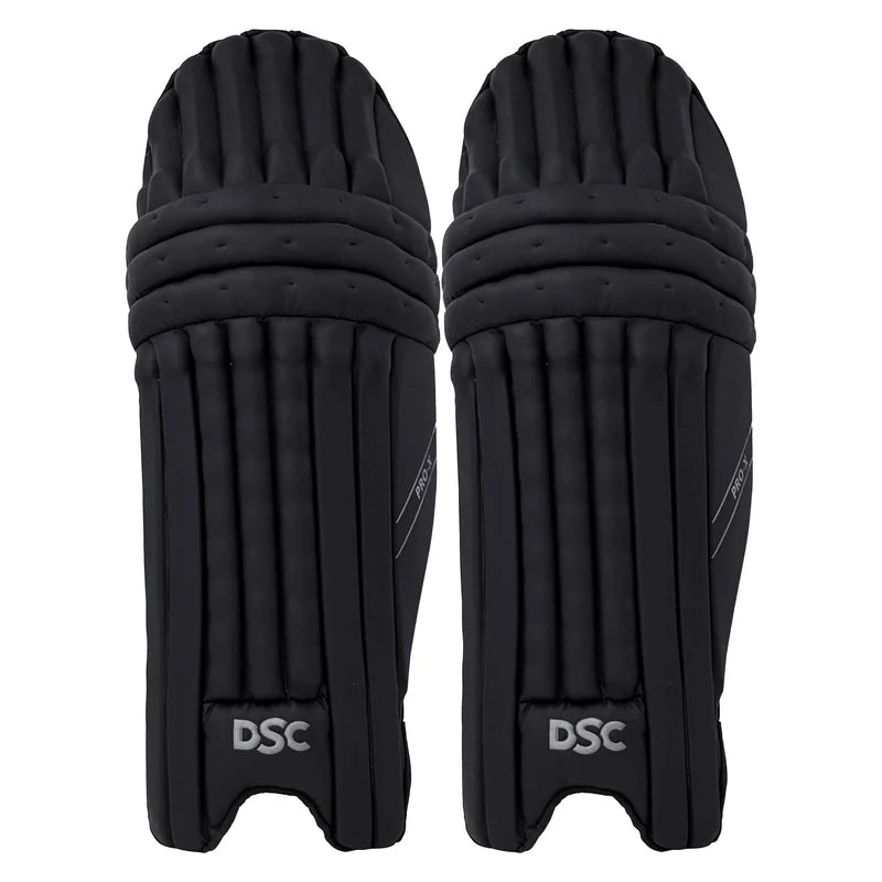 DSC Pro X Batting Leg Guard Black