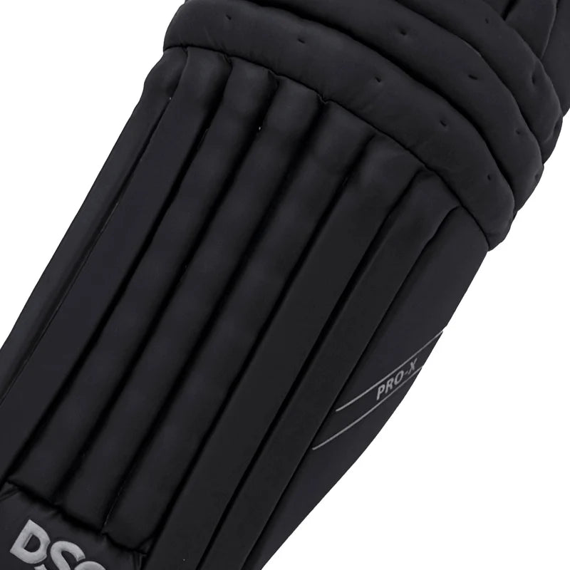 DSC Pro X Batting Leg Guard Black
