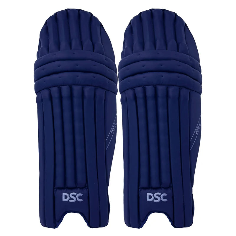 DSC Pro X Batting Leg Guard Navy