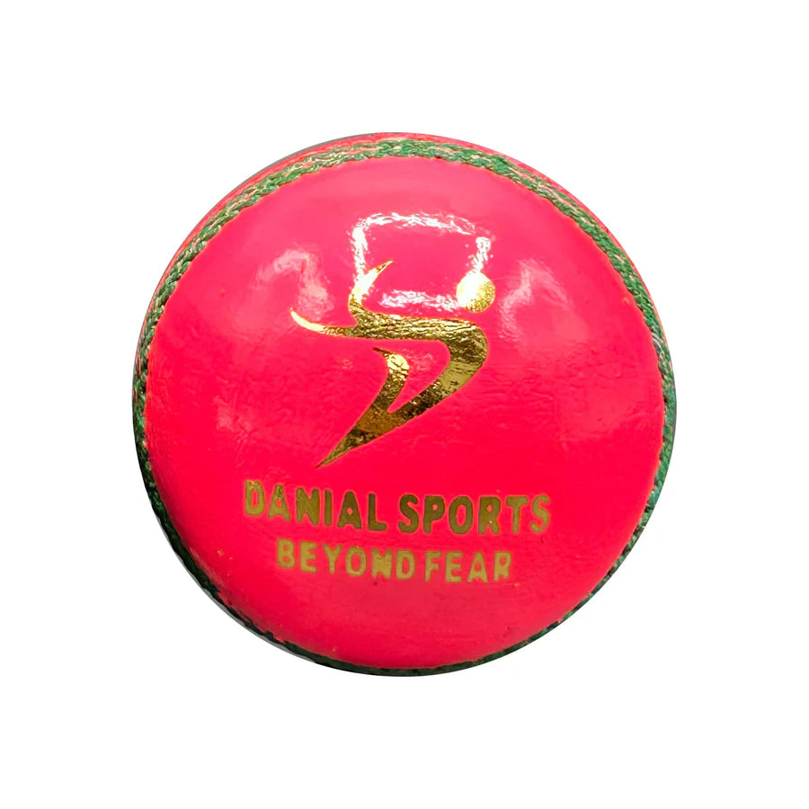 Balle de cricket DS rose