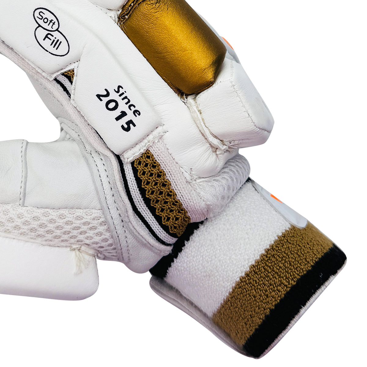 Gants de frappe DS D 1.0 Blanc/Or Jeunesse