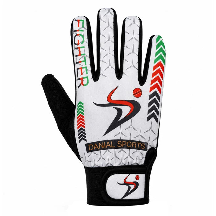 Palm surface of Ds Fighter Edition Tape Ball Gloves highlighting enhanced bat grip texture