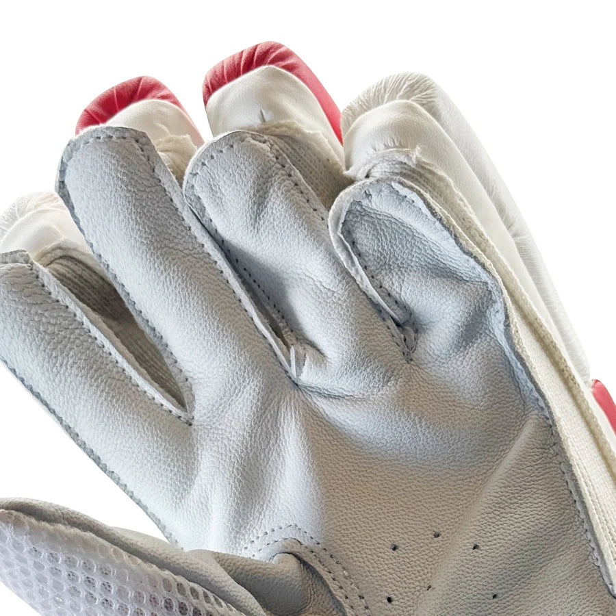 DS Rot/Weiß 1.0 Schlaghandschuhe Junior