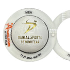 DS ball gauge product package with official ICC/MCC compliance certification label.