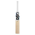 Back view of DSC Condor Motion English Willow Cricket Bat highlighting high spine and curved shape

