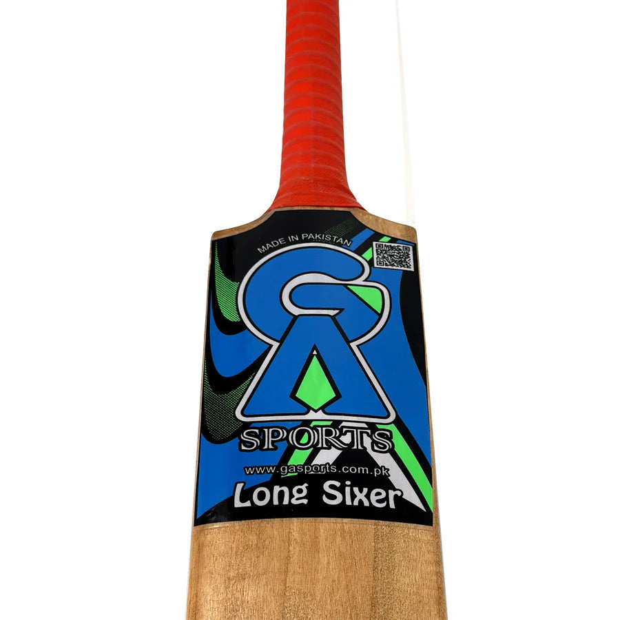 GA Double scoop Long sixer Red tennis bat