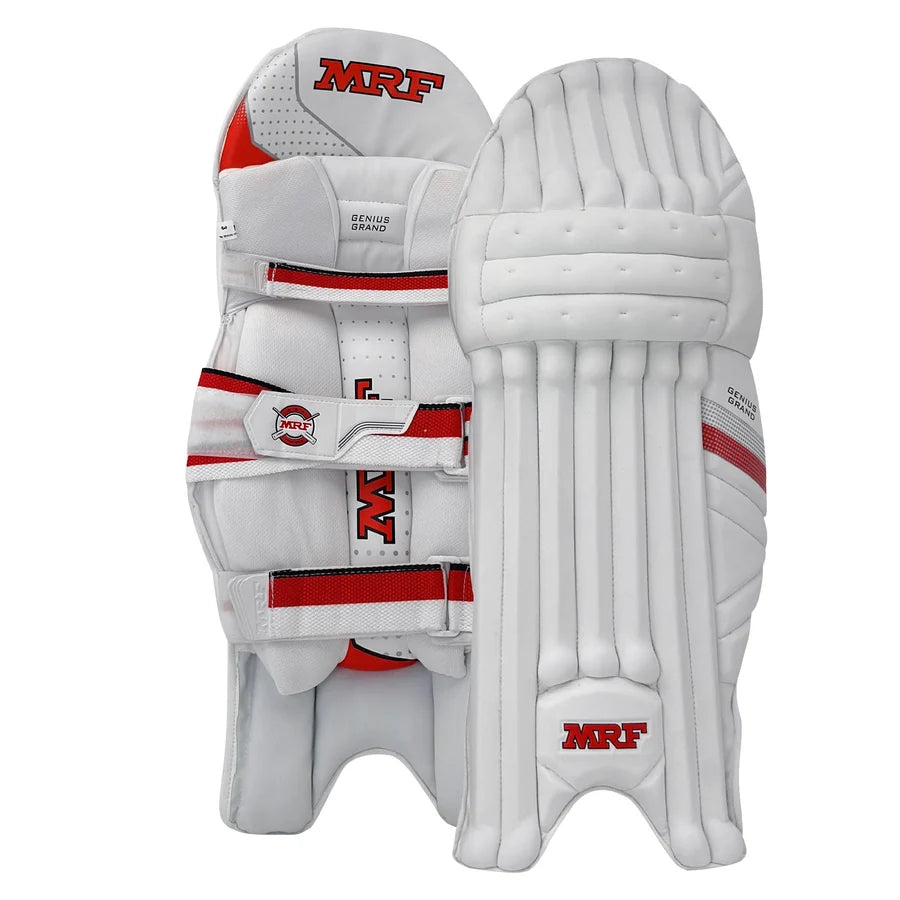 Mrf Genius Grand Batting Pads White