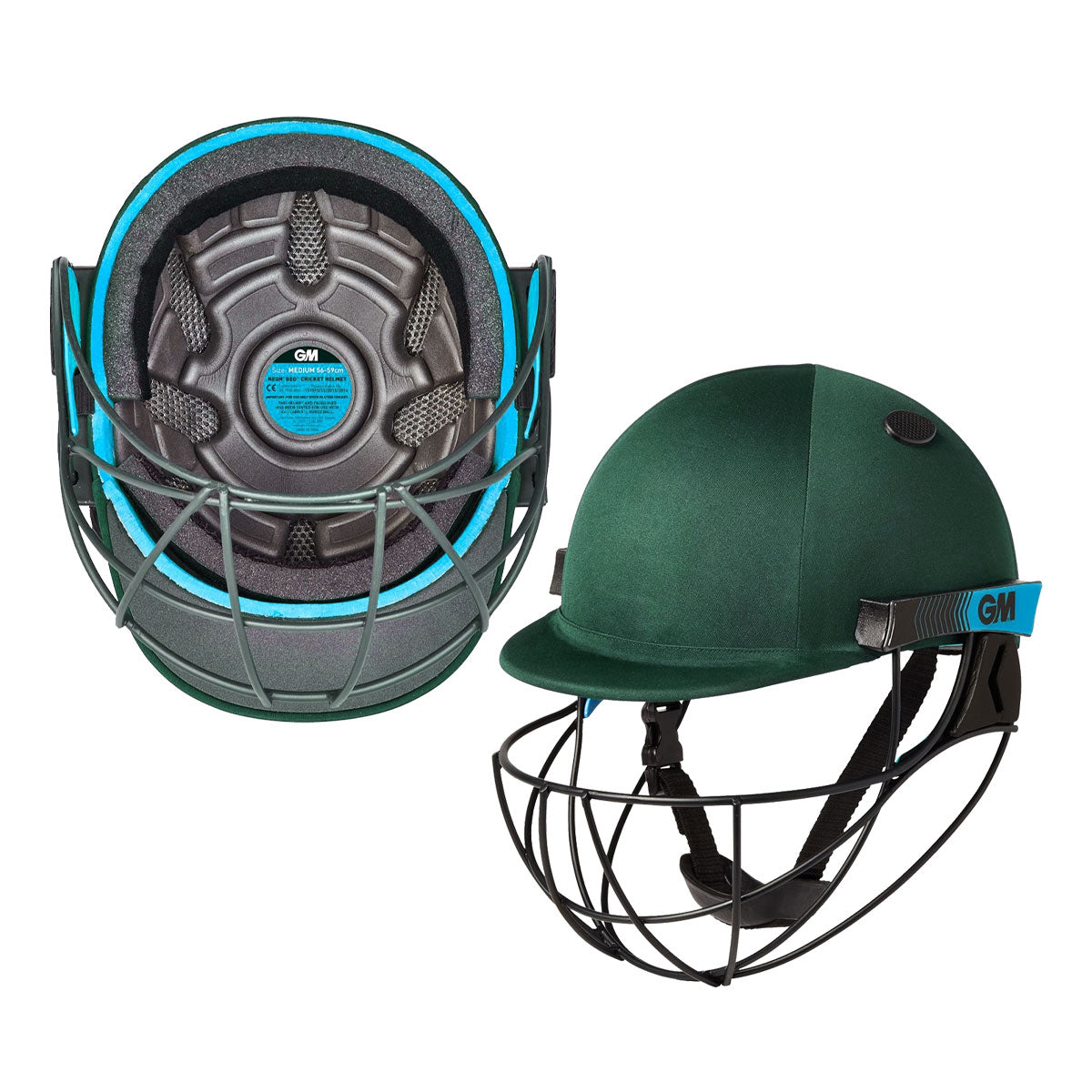 GM Neon Geo Helmet Green