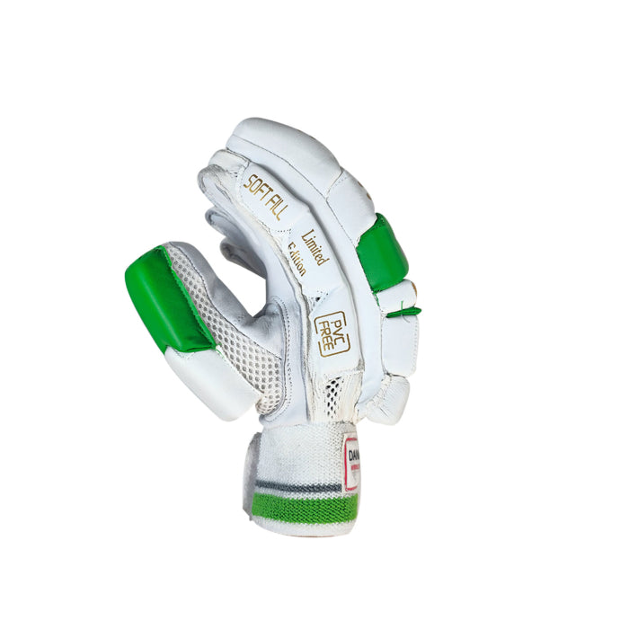 Ds 1.0 Green/gld Cricket Batting Gloves