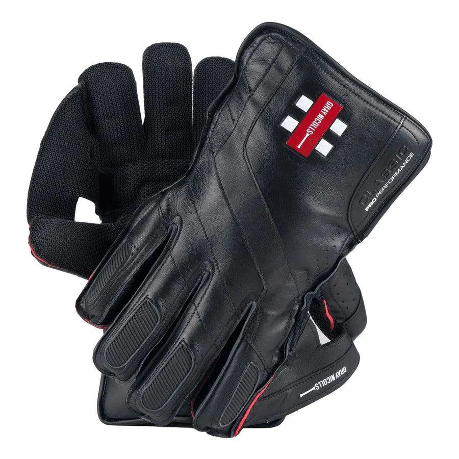 Gray Nicolls Classic Pro Performance Wicketkeeping Glove - Black
