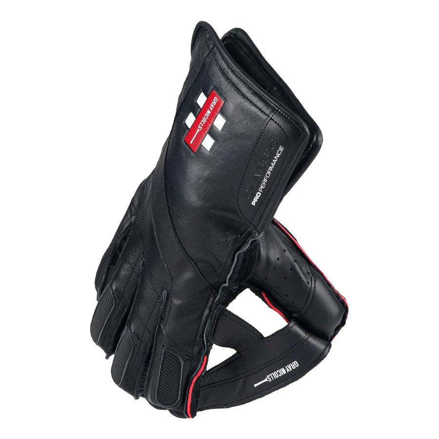 Gray Nicolls Classic Pro Performance Wicketkeeping Glove - Black