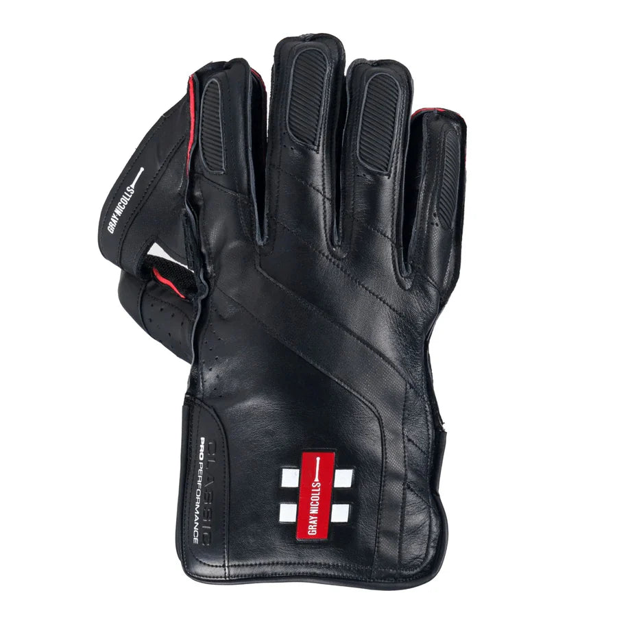 Gray Nicolls Classic Pro Performance Wicketkeeping Glove - Black