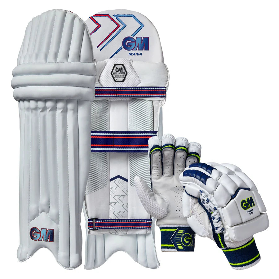 Gunn & Moore Mana Pads & Prima 606 Gloves Set