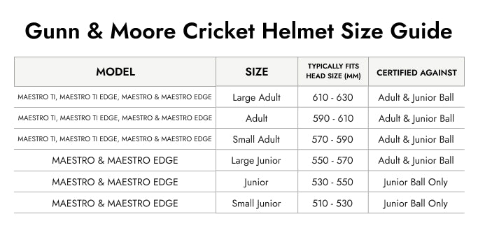 Size Guide — GM Neon Geo Helmet Navy