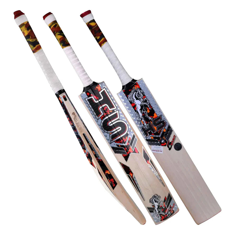 HS 5 star Camo edition English Willow Cricket Bat