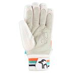 Kookaburra Aura 5.1 leather palm cricket gloves featuring Max Flo ventilation system for breathability and control | cricketerpoint