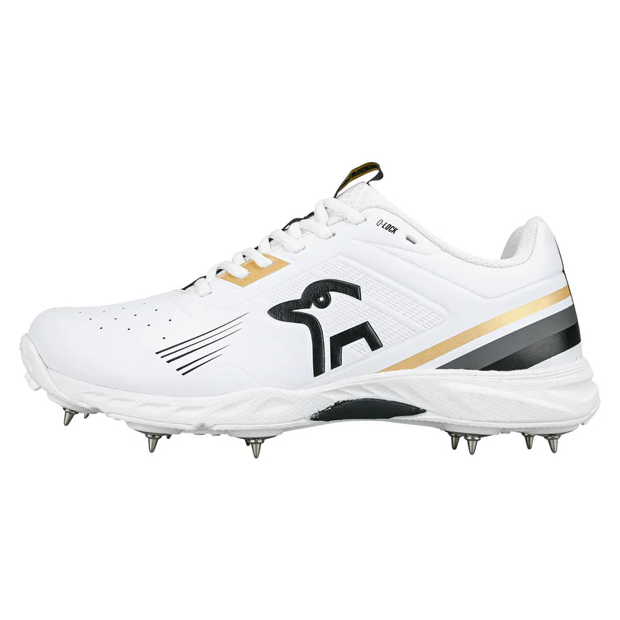 Kookaburra KC 3.0 shoe showing the reinforced toe cap, from Cricketer Point.

