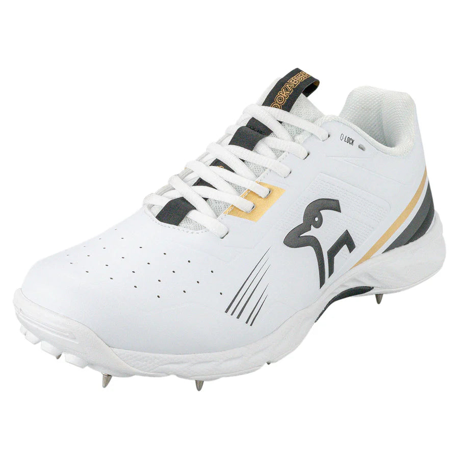 Side profile of the lightweight Kookaburra KC 3.0 cricket footwear.

