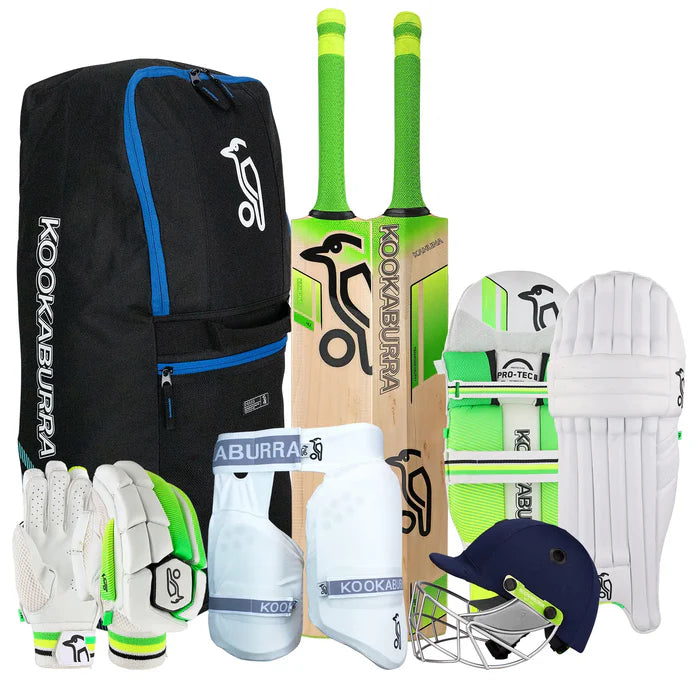 Kookaburra Kahuna 4.1 Complete Cricket Set With Bat