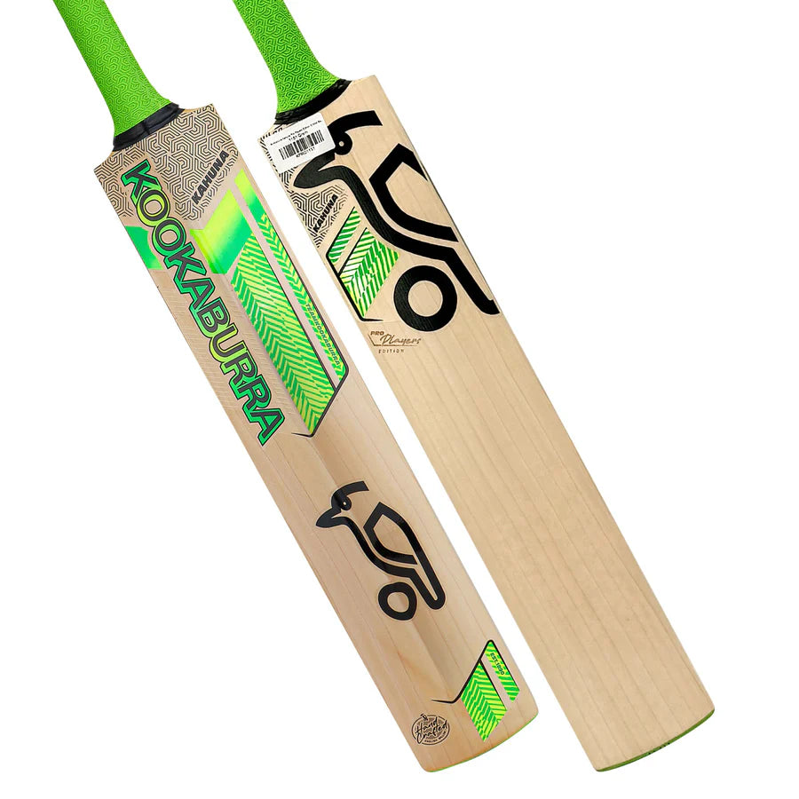Side profile of the Kookaburra Kahuna Pro Players Edition showing high sweet spot position

