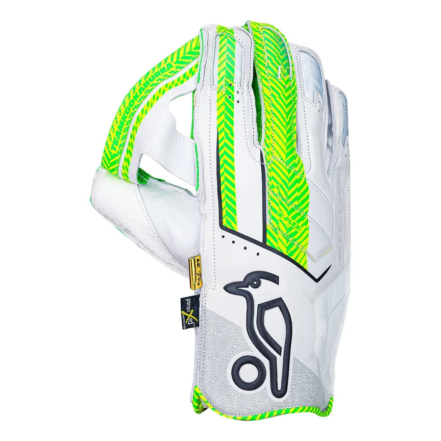 Gants de gardien de guichet professionnels Kookaburra Long Cut