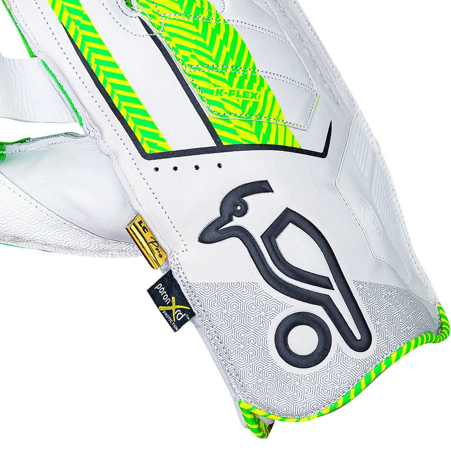 Gants de gardien de guichet professionnels Kookaburra Long Cut