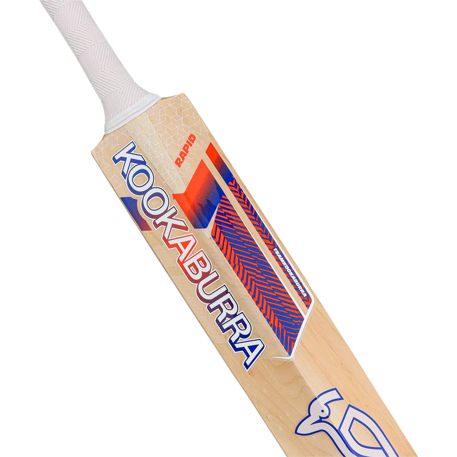 Kookaburra Rapid 6.3 Select Cricket Bat held in hand showing lightweight pick-up


