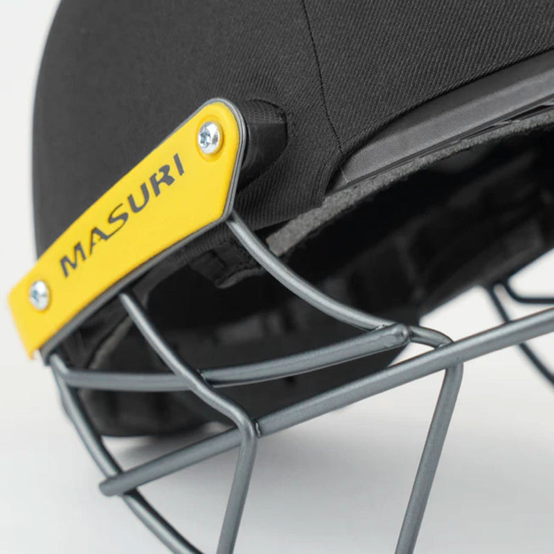 Masuri C Line Plus Steel Cricket Helmet Black