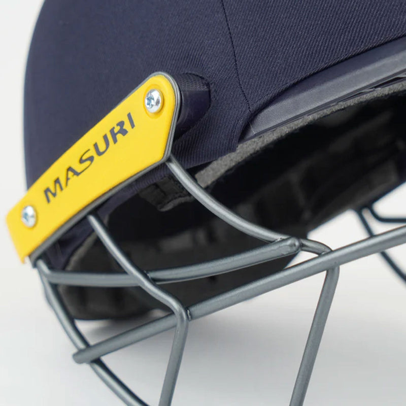 Masuri C LINE PLUS Steel Cricket Helmet Navy