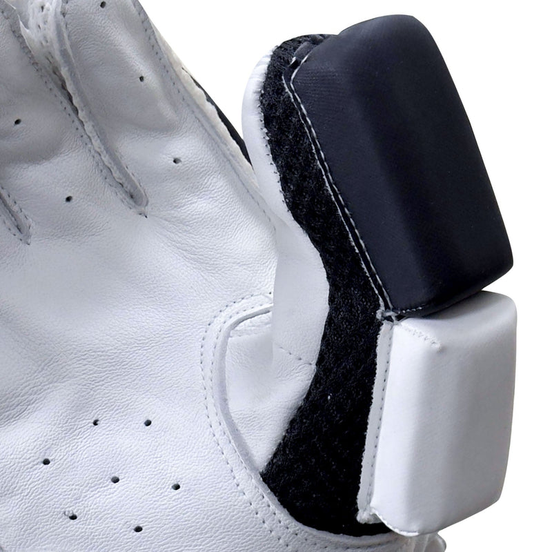 Mids White Gold Batting Gloves