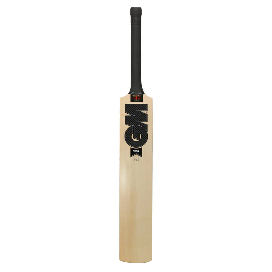 GM Noir 404 bat angled side with black Fuze grip