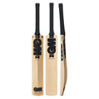 Gunn Moore Noir Signature English willow cricket bat with black grip
