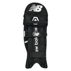 Side profile of New Balance CS 8i Batting Pads highlighting the high-density foam wing protection panels.