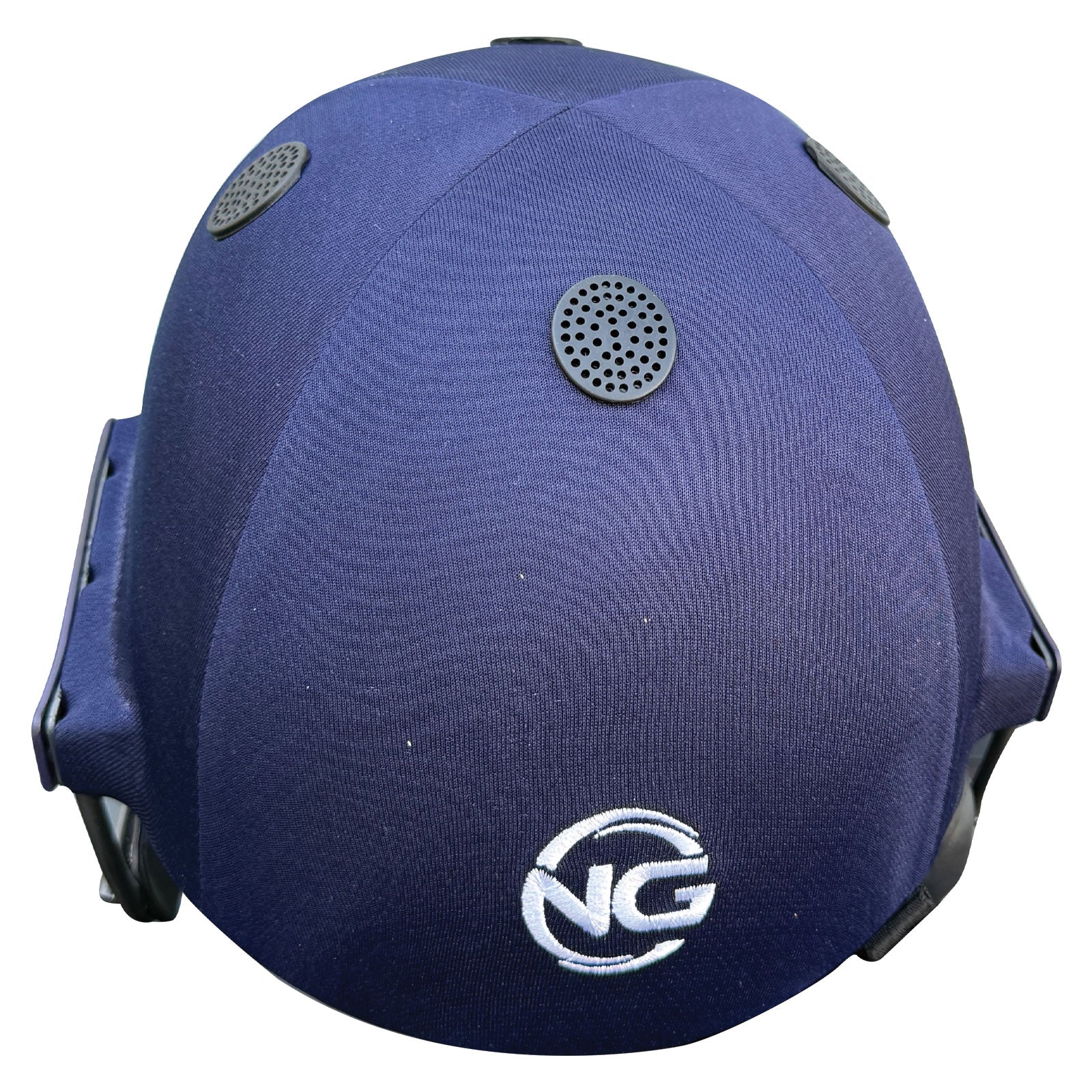 close-up face visor structure of Next Generation Elite Cricket Helmet With Adjuster with welded steel grid wire.