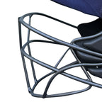 Close-up of the built-in fit dial mechanism rear adjuster on the Next Generation Elite Cricket Helmet.