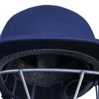 Macro shot of the textured surface mesh inside the top cooling vents of the NXT GEN pro cricket helmet.