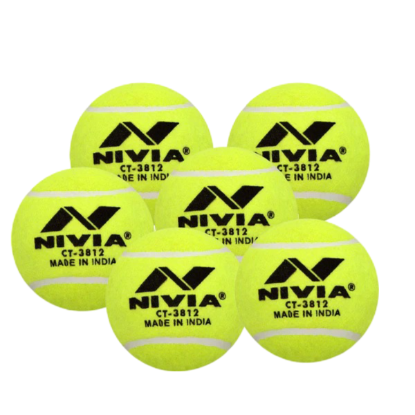 Nivia Heavy tennis Ball (6 Ball)