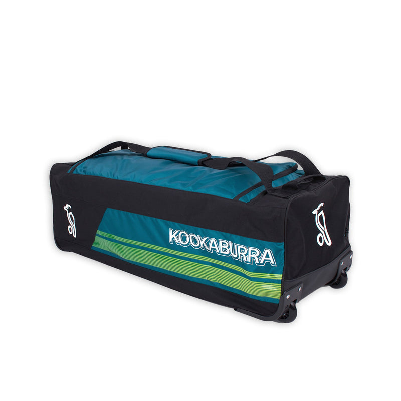 Kookaburra PRO 3500 Wheelie Bag Black/Green