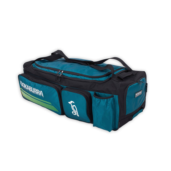 Kookaburra PRO 3500 Wheelie Bag Black/Green