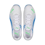 Puma 22 FH Rubber Cricket Shoes Puma White-Bluemazing